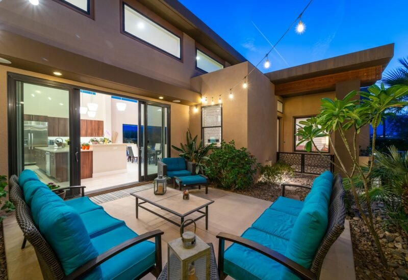 Patio with outdoor seating
